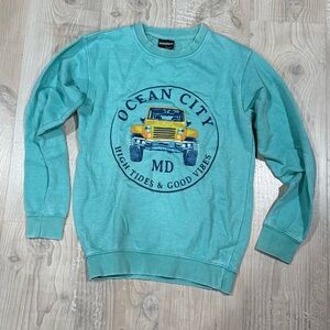 OCEAN CITY MD Graphic Sweatshirt, Size Small